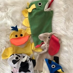 5 baby Einstein Puppets